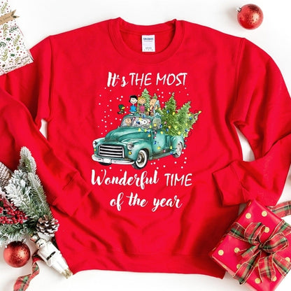 Wonderful Christmas Truck Sweatshirt